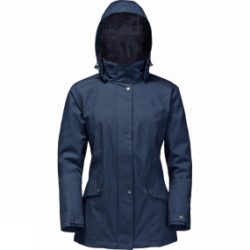Jack Wolfskin Womens Park Avenue Jacket Dark Sky/Night Blue